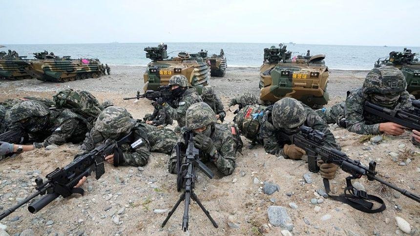 South Korea says US cancelled joint marine drills over force constraints from Iran war