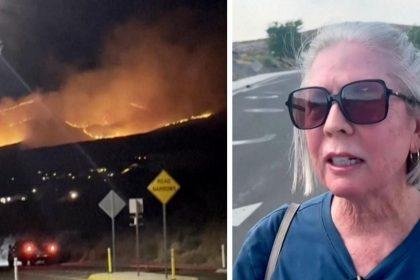 'Scared to death': Thousands evacuate Nevada homes as wildfire spreads