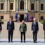 European leaders rally in Kyiv to celebrate Ukraine's Independence Day