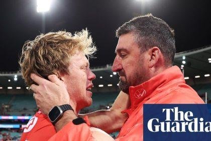 Sydney Swans’ tears flow after AFL football’s week in the sewer | Jonathan Horn