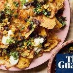 Georgina Hayden’s quick and easy recipe for charred corn, jalapeño and black bean nachos | Quick and easy