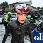 Vuelta a España: giant hail forces stage three abandonment in Pyrenees