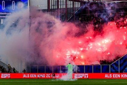 Fans suffer firework burns and eye injuries in Eredivisie