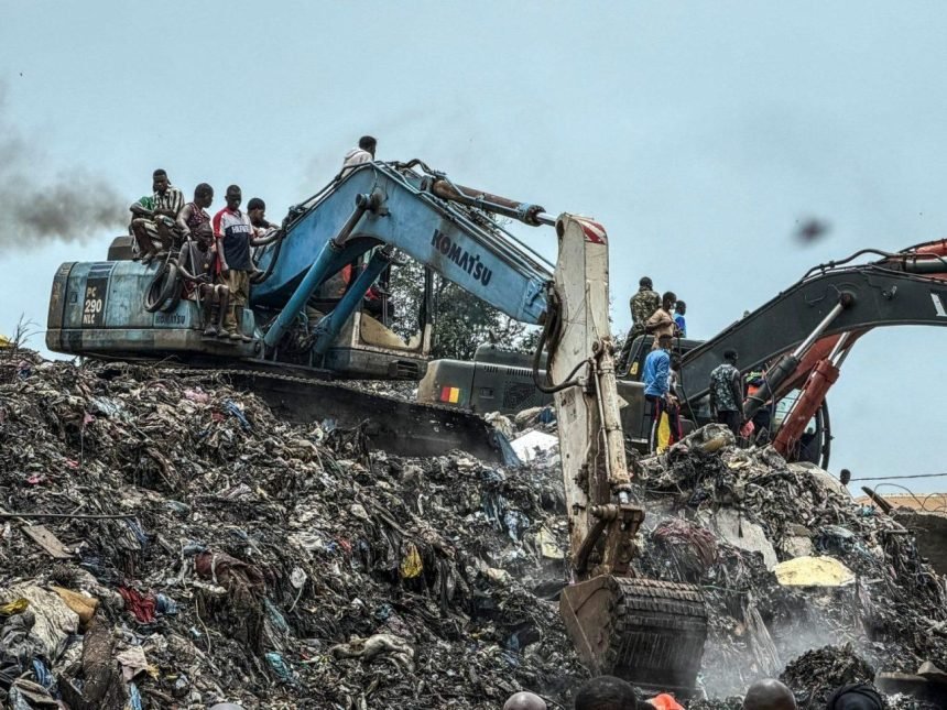 Photos: Towering landfill collapse kills 30 in Guinea’s capital, Conakry