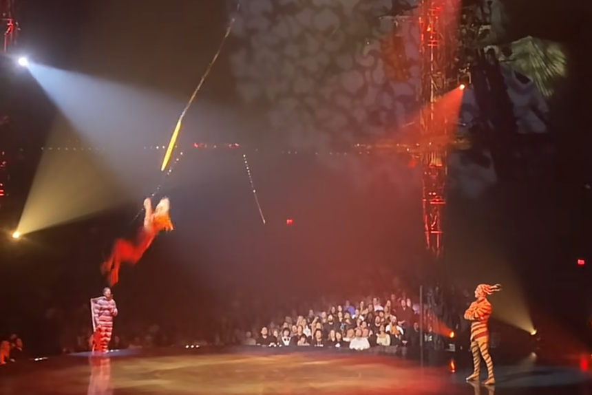 Cirque du Soleil acrobat sues circus for $16 million after breaking 11 bones in fall