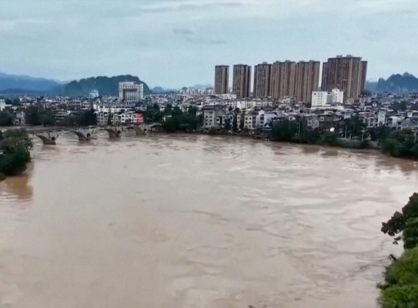 Rain and flooding from Typhoon Narra hits China and Vietnam