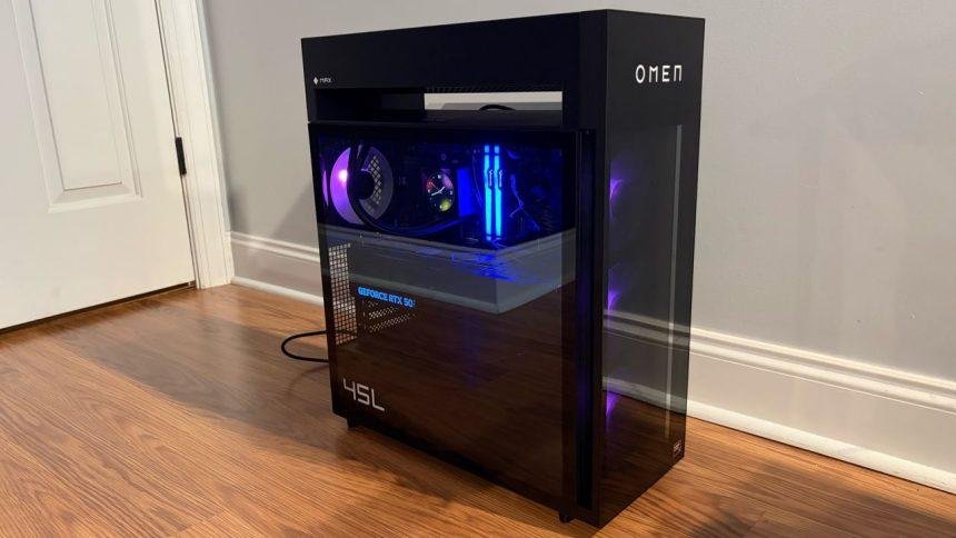 Huge $2,200 discount makes this RTX 5090 gaming PC cheaper than the GPU's standalone price — epic HP Omen Max 45L rig ships with 64GB DDR5 and a 2TB SSD for just $4,799