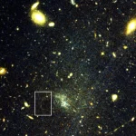 A ghostly ribbon of stars reveals hidden dark matter
