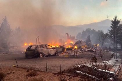 Human-caused Nevada wildfire forces 42,000 people to evacuate