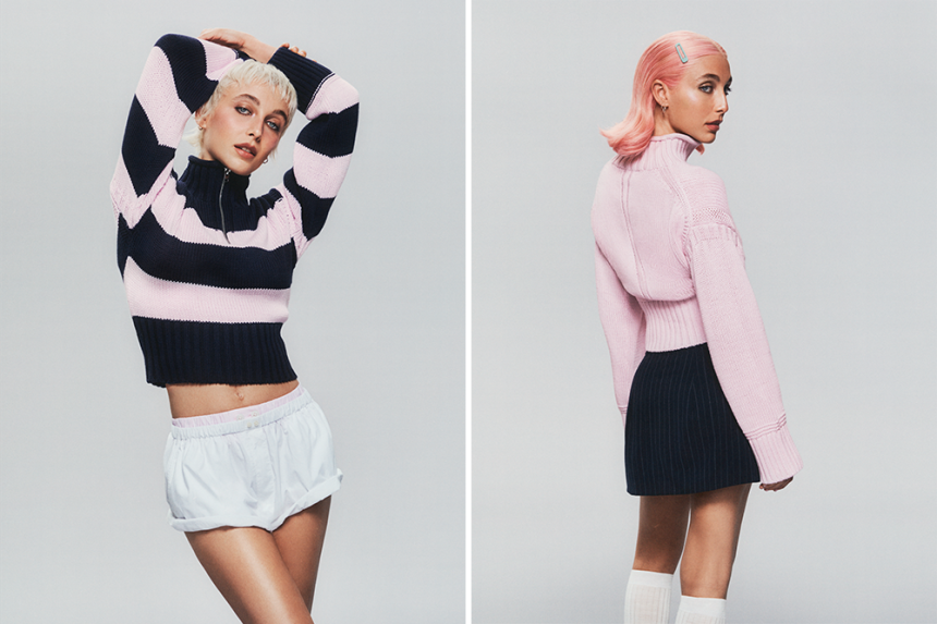 Emma Chamberlain Brings a Gen Z Twist to J. Crew’s Signature Rollneck Sweater in New Campaign