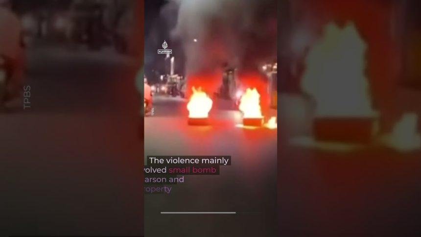 Dozens of coordinated arson attacks carried out across Thailand