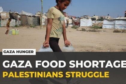 Gaza hunger crisis deepens: Palestinians struggle amid severe food shortages