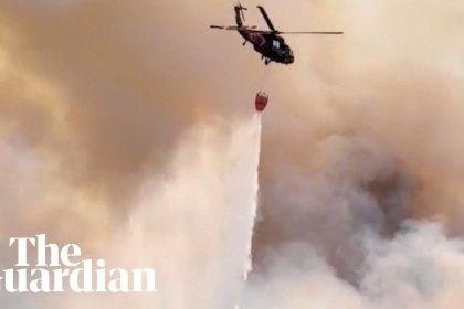 'Scared to death' evacuees escape fast-moving wildfire in Reno, Nevada