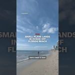 Small plane lands in ocean off Florida beach