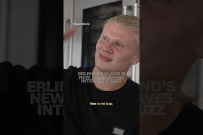 Erling Haaland’s new look leaves internet abuzz