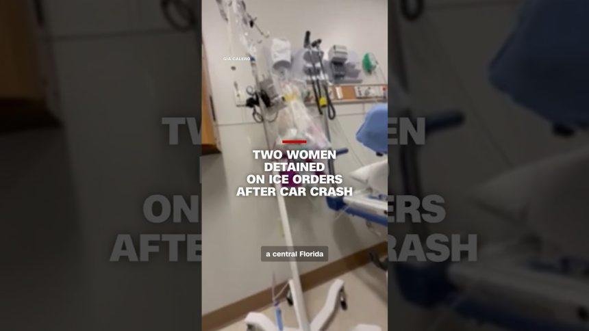 Two women detained on ICE orders after car crash