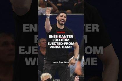 Enes Kanter Freedom ejected from WNBA game