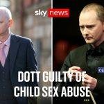Ex-world snooker champion Graeme Dott guilty of child sex abuse