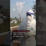 Nearly one in two Ebola patients dying in DR Congo outbreak | AJ #shorts