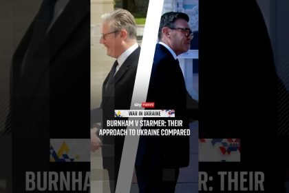 Burnham v Starmer: Their approach to Ukraine Russia compared