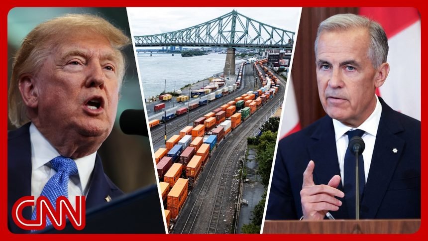 Trump enacts 50% tariffs on some Canadian goods; Canada set to retaliate