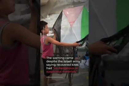 Israel threatens attacks in Gaza over children’s kites