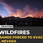 US wildfires: Hawk Fire forces mass evacuation in Reno, Nevada