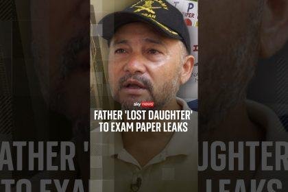 Father 'lost daughter' to exam paper leaks