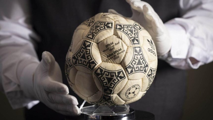 Maradona 'Hand of God' football sells for £2.5m
